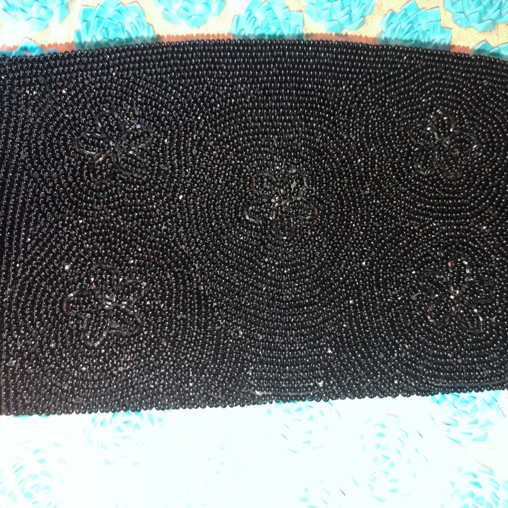 John Wind Beaded Clutch